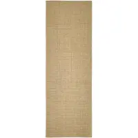 vidaXL Sisalmat voor krabpaal 100x300 cm