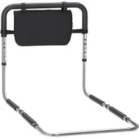 HOMCOM Veiligheidsbedhekje - Staal - 87x51,5x55cm - Zilver