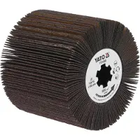 TRIZERATOP Yato schuurborstel voor satineerapparaten, P120 (bladvorm)
