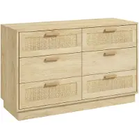 HOMCOM Ladekast - Spaanplaat - 110x40x69cm - Eiken