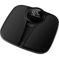 Adler Personenweegschaal Met LED Display AD 8172b - Zwart