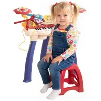 AIYAPLAY - Elektronisch keyboardset voor kinderen - Kunststof - 74x32,2x71cm - Meerkleurig