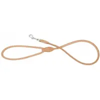 Barry King Leren Hondensnoer 1m/8mm - Stijlvol & Duurzaam - Beige