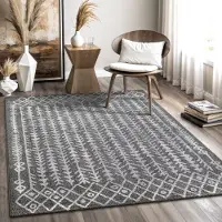 Muratap Boho vintage kelim | laagpolig vloerkleed | modern tapijt | woonkamer,