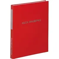 Vau-Pe Personeelskaart A4/2/2 Rood met A-B-C Tabbladen