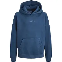 Jack & Jones JUNIOR hoodie blauw Sweater Tekst - maat 176