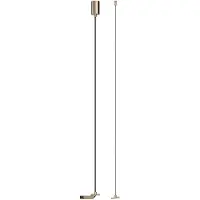 Premium LINIAL Ophanging voor inbouwdriver - 1 fase Railsysteem / Railverlichting - Smart - 48V Track - Champagne