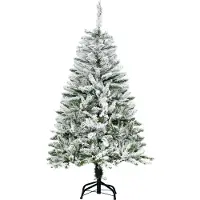 HOMCOM -Kerstboom-PVC-70x70x120cm-Groen