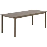 Muuto Linear Steel tafel 200x75 cm Taupe