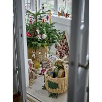 Bloomingville Adventskalender rood Calvin 61cm