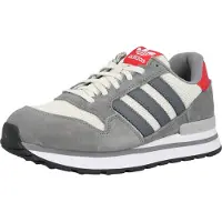 Adidas Sneakers laag 'ZX 500' grijs / antraciet / lichtgrijs / rood