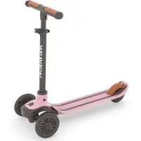 Chillafish Kinderstep 3 Jaar met drie wielen - Roze - Lichtgewicht step meisjes met afneembaar stuur en voetrem - Aanpasbaar in hoogte - Leun-om-te-sturen - Extra grip handgrepen - Model Scotti 3