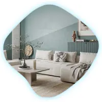 Drukarnia Piga LED Spiegel - Grote Spiegel Wandspiegel - 67,6 cm x 67 cm - Koel Wit 6500K - Toiletspiegel - Woonkamer Spiegel - Scandinavische Decoratie - LED Badkamerspiegel - Spiegel Met Licht