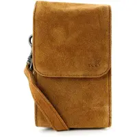 Bear design Schoudertas / Heuptas Robbie Suède Cognac