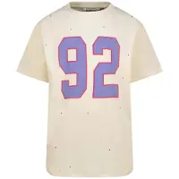 Raizzed T-shirt beige Meisjes Katoen Ronde hals Printopdruk - maat 176