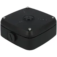 Dahua PFA122-B zwarte montagebox van aluminium