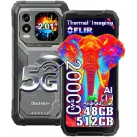 Blackview XPLORE 1 Pro - Robuuste Smartphone - 5G - 48GB RAM - 512GB ROM - 6.78 inch - Robuuste Telefoon - Nachtzicht - Android 15 - NFC - GPS - Zwart