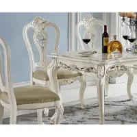 AEA Komplett Set Esstisch 4x Stühle Esszimmer Set Ess Gruppe Echtholz Tisch 5tlg