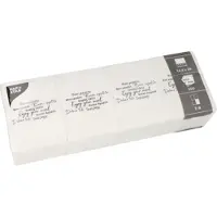Papstar Daily Collection snackservetten, 1/4 vouw, bedrukt, B 240 x H 165 mm, FSC-gecertificeerd, tissue, wit, 300 stuks