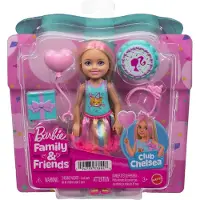 Mattel Barbie Chelsea verjaardag pop met accessoires - Barbie speelgoed.