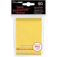 Ultra pro Sleeves - Small Geel (62x89 mm)