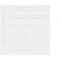 vidaXL Venetiaanse jaloezie Wit 150 x 160 cm 25 mm PVC