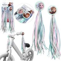 Sarcia.eu Frozen Elsa en Anna Decoratieve linten SLINGERS voor sturen van fietsen, steps voor kinderen 2 stuks