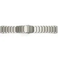 INF Titaniumgrijs 22 mm universeel horlogebandje - Premium kwaliteit