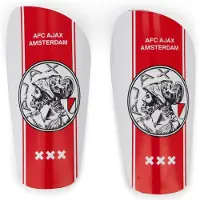 Ajax Scheenbeschermers maat L-XL - voetbal accessoires -