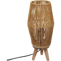 Natura Punto "" LEANDRA TOUWLAMP MET HOUTEN STATIEF D17CM X H39CM