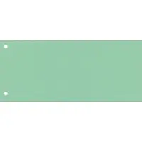Oxford - Scheidingsstrook smal 240x105mm 190gr groen | Pak a 100 stuk | 30 stuks
