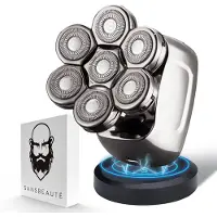 Sansbeauté Scheerapparaat Mannen – Trimmer - Tondeuse - Skull Sharp PRO - Electric Face & Head Shaver - Hoofd Kaal Scheren – Nat & Droog - Draadloos Opladen - Elektrisch