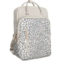 NEW REBELS Urban Leopard Laptop Rugzak - 15.6" laptopvak - beige
