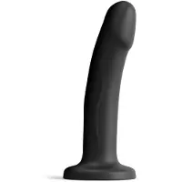 Dorcel - Real Pleasure - Stijlvolle Siliconen Dildo - Zwart Small