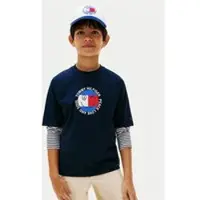 Tommy Hilfiger Kids regular fit T-shirt van puur katoen