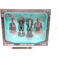 Bburago Mercedes-AMG W15 F1 Bolides-set 1:43 Hamilton & Russell