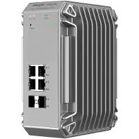 Reyee Industrie-switch, 4x Gigabit, 2x SFP, tot 80°C - Switch - Switch - 1 Gbps