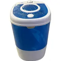 DNA Mini Wasmachine - Camping Wasmachine - Kleine Wasmachine - Blauw - ‎40cm x 35cm x 55cm