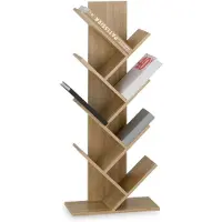 Idimex Vrijstaande boekenkast JULES met 7 planken – Sonoma-eik