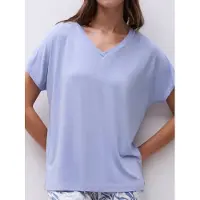 Femilet Nachtmode Slaapshirt Loraine | Maat: 42 | Kleur: Lilac Blue