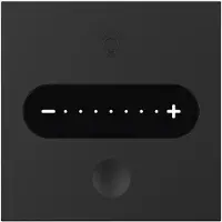 Livolo | Zwart | SR | Module | Slide-Dimmer | Wisselschakelaar | Smart