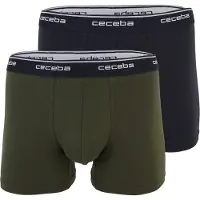 Ceceba Boxershorts olijfgroen / zwart / offwhite