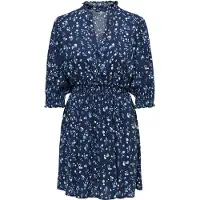 ONLY Blousejurk 'ONLRaya' navy / azuur / groen / wit