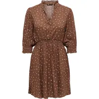 ONLY Blousejurk 'ONLRaya' bruin / wit