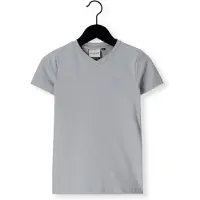Retour Jeans T-shirt grijs Jongens Stretchkatoen V-hals Effen - maat 122/128