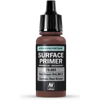 Vallejo Hobbyverf Acrylverf - 70605 German Red Brown - Primer - Acryl Verf flesje - 17 ml