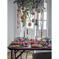 Bloomingville Decoratie aardewerk rose Caramella - set van 2