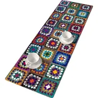 Bertoni-arco - Tafelloper / Tafelkleed - Vilt - 115x40cm - Frania print patroon