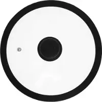 King Hoff - Universele Deksel - 24 cm - Hittebestendig Glas