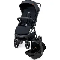 Asalvo Travel System Kibu Baby Stroller Zwart Kinderen